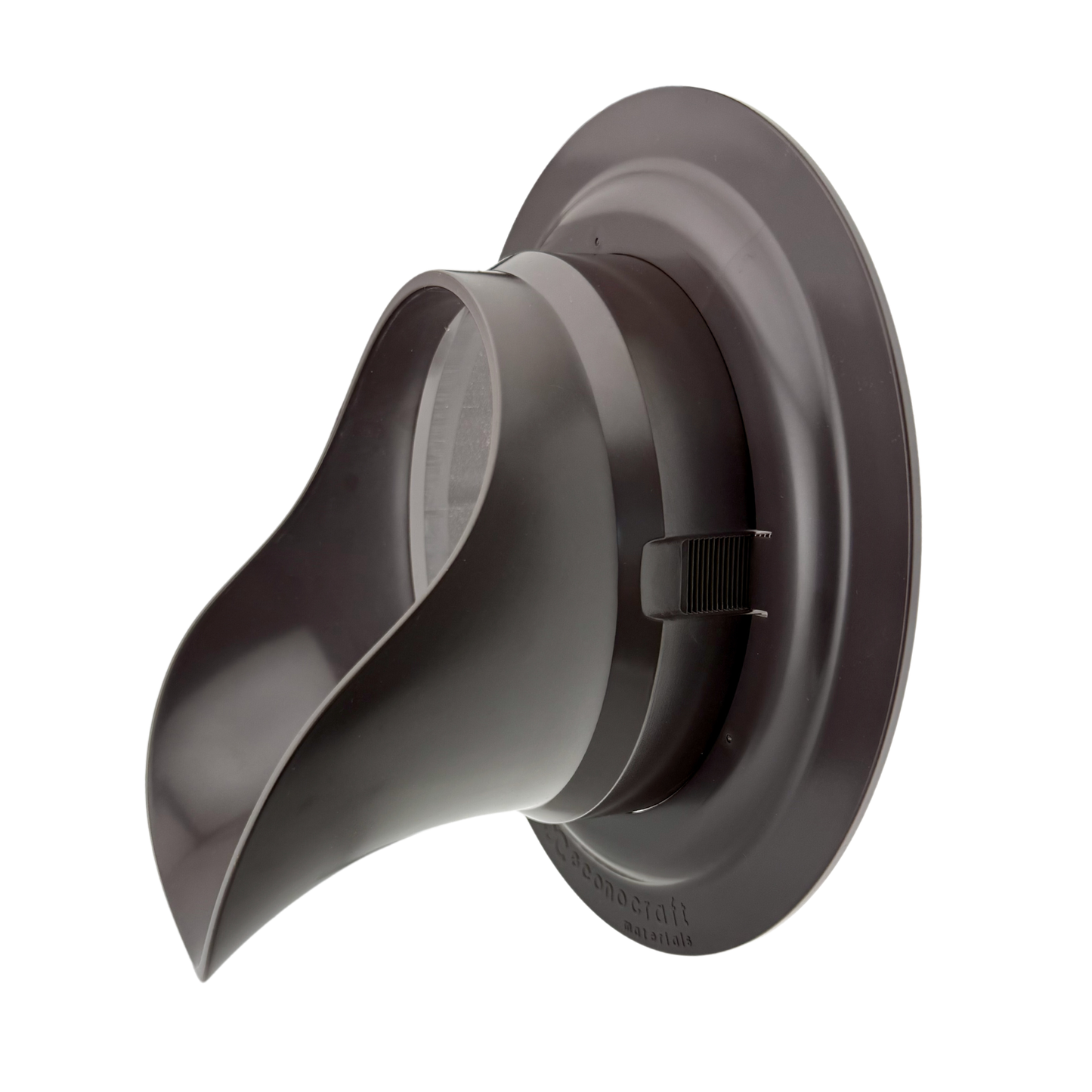 6" Plastic Downspout Nozzle in Bronze