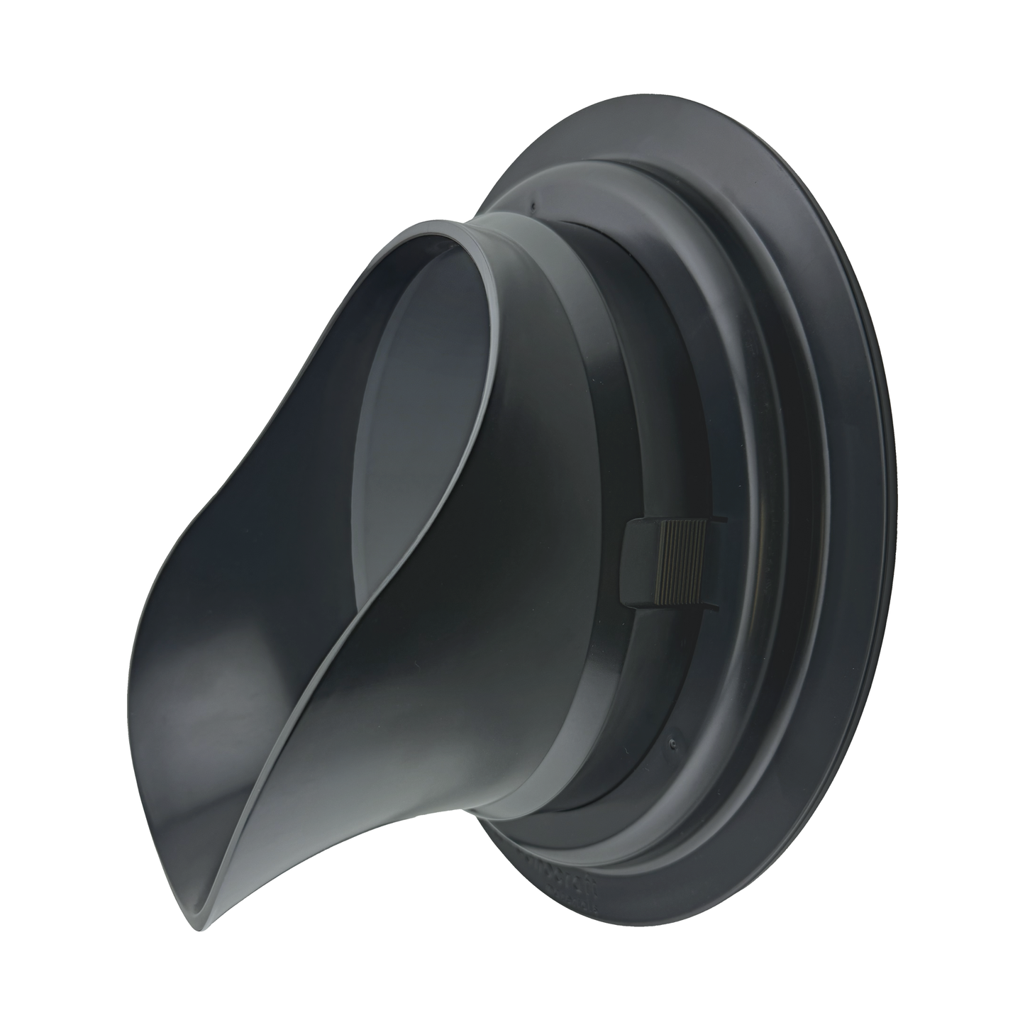 LokPlate™ Plastic Downspout Nozzle & Self-Locking Escutcheon Plate